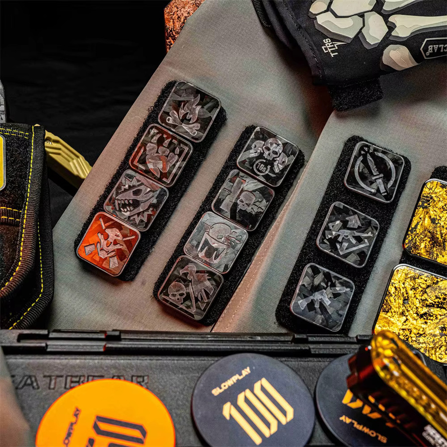 YTYIN Taktisches Armband, Carbon Fiber Patch, Chimera Jagd - Bild 1
