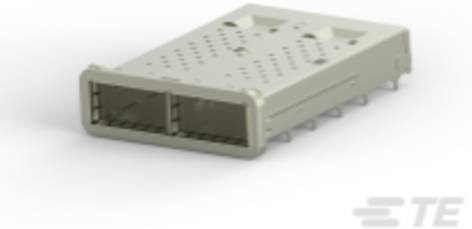 TE Connectivity zQSFP+/QSFP28 Transceiver 2170811-4 in Weiß - Bild 1