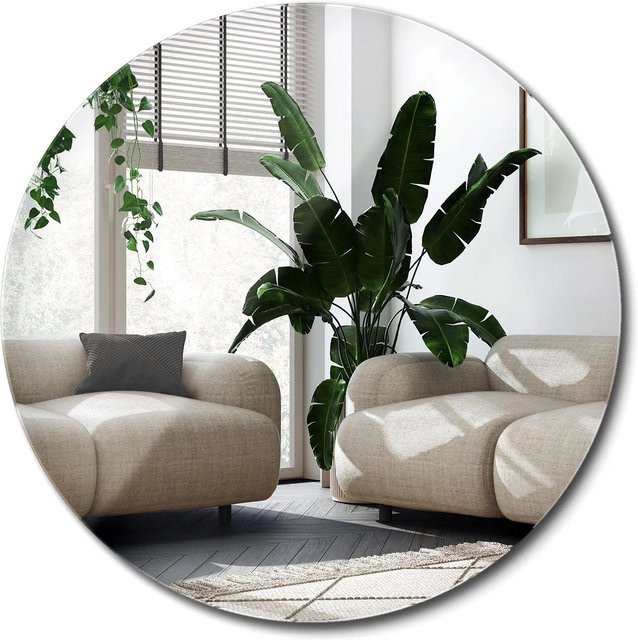 Wallfluent Rund Spiegel Modern Durchmesser: 70 cm - Bild 1