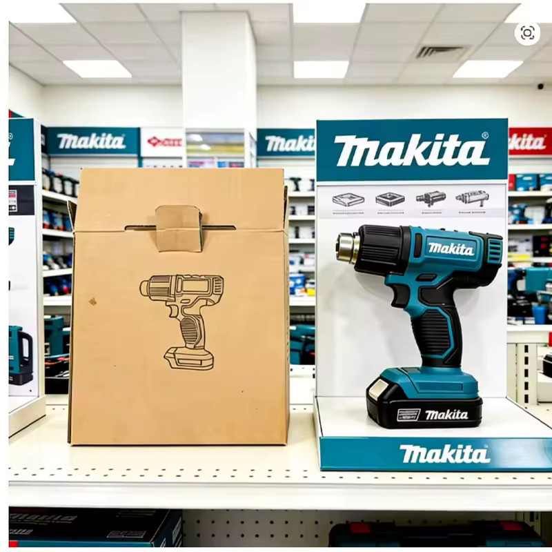 Makita 18V LXT Akku-Heißluftföhn DHG181 mit 6,0Ah Akku und LED-Beleuchtung, Temperaturregelung 150-550 °C - Bild 4
