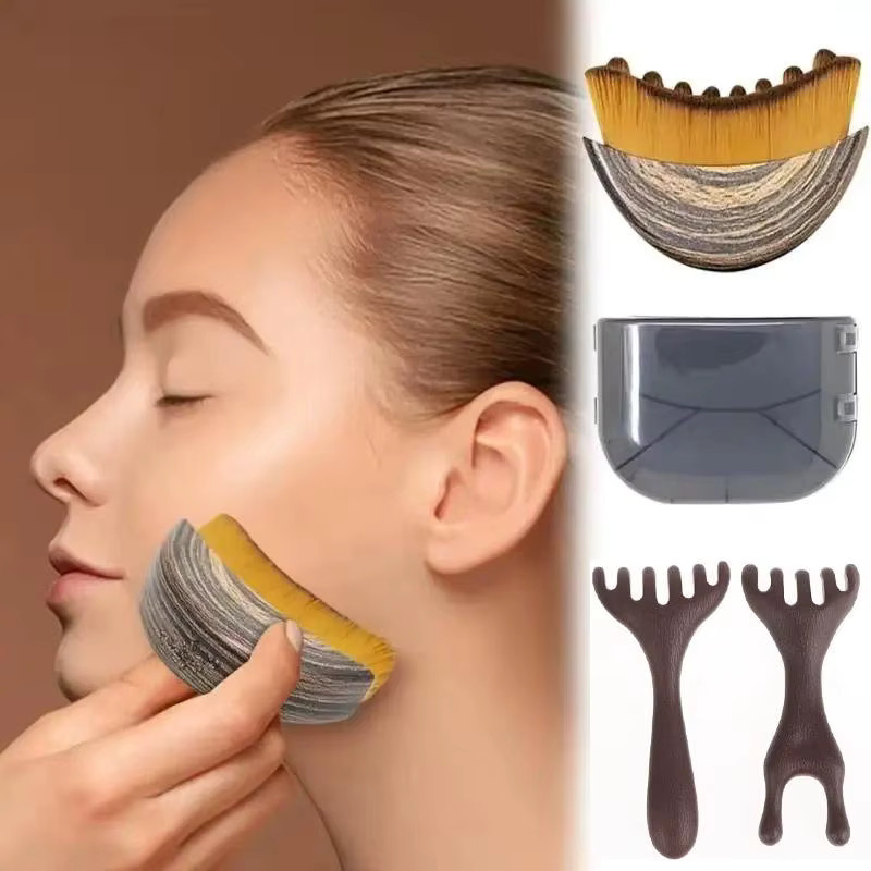 SADOER Gesichtsbürste mit Massagekamm, Unisex - Bild 3