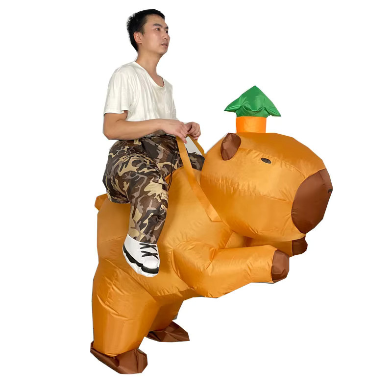 Hangchen Family Capybara-Kostüm, Tierverkleidung - Bild 2