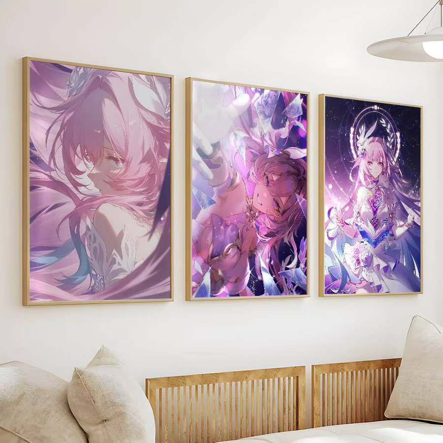 Game C-Cyrene Poster selbstklebender wasserfester Wandaufkleber in Mehrfarben von Bilibili - Bild 4