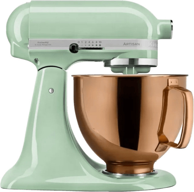 KitchenAid Artisan Mixer 5KSM125EPT in Grün mit Kupfer Design Rührschüssel - Bild 1