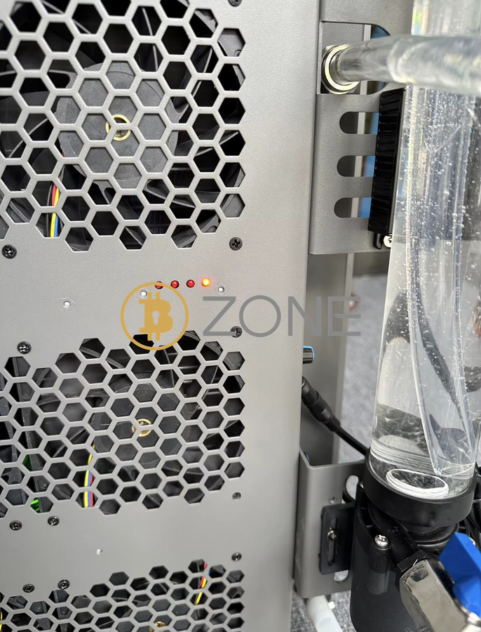 Bitsoloplayer 12 kW wassergekühltes System-Kühler-Set für Antminer Whatsminer S19 S21 M63 M53 Hydro ASIC Miner in Grau - Bild 4