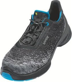 Uvex Sicherheitsschuhe Halbschuhe S1P Schwarz Blau Weite 10 Größe 51 - Bild 1