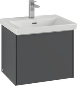 Villeroy & Boch Waschtischunterschrank Subway 3.0 in Weiß, Wandmontage mit integrierter LED-Beleuchtung und internen Schubladen, B/T/H: 52,3 x 42,9 x 44,8 cm - Bild 1