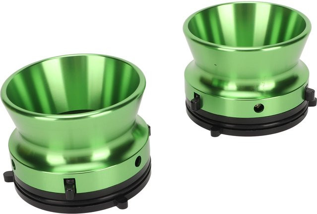 Honor Electronics NAB Nabenadapter 10 Zoll aus poliertem Aluminium für Studer und ReVox in Grün - Bild 1