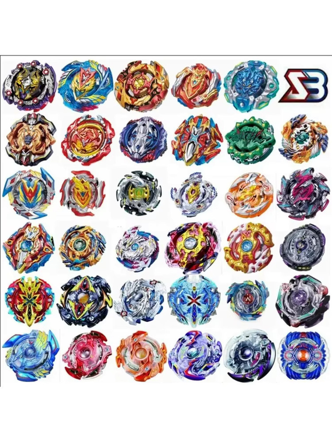 LDCX Metallisches Rotierendes Kreisel-Spielzeug, Kampfkreisel-Sammlung, multicolour - Bild 2