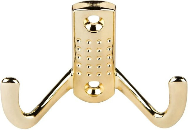 SOTECH Garderobenhaken JASMIN Kurz in Messingoptik Gold glänzend