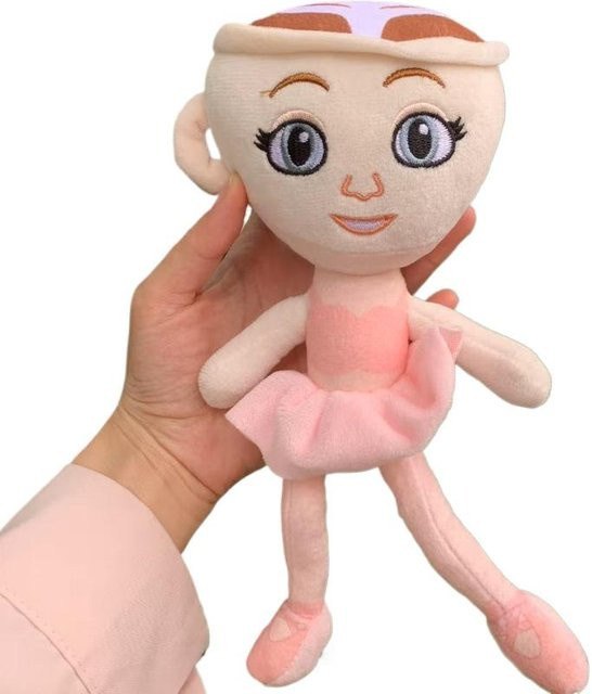 Linyi toy Kawaii Meme Plüschtier, Stoffpuppe, beige, ab 14 Jahren - Bild 1