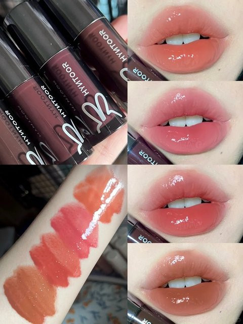 HYNTOOR Black Rabbit Lipstick Matte Lip Mud und Mirror Lip Glaze Kombination, Unisex - Bild 1