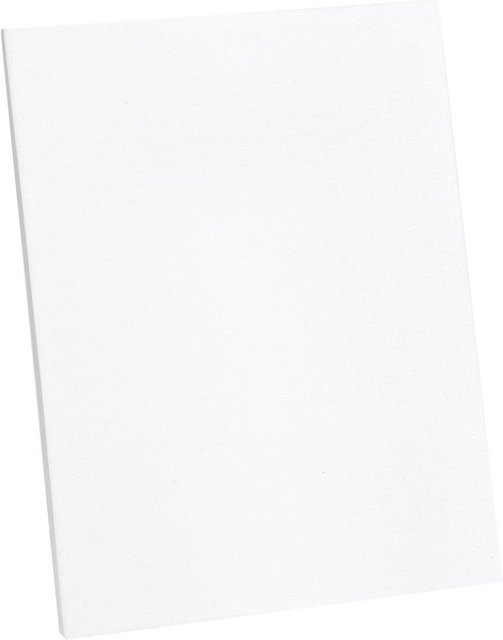 Wosawe Hybrid Leinwand Malrahmen aus Kiefernholz für Öl und Acryl, Farbe: Weiß, B/H: 30 x 40 cm - Bild 1