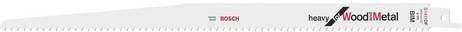 Bosch Säbelsägeblatt S 1411 DF Heavy für Holz und Metall, Bimetal, 25er-Pack, Silber - Bild 1