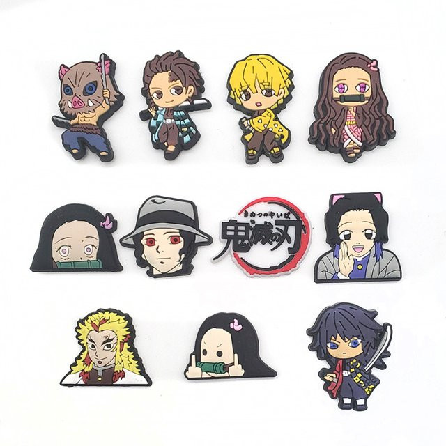Bandai Anime-Schuh-Charms-Set, 11-teilig - Bild 1