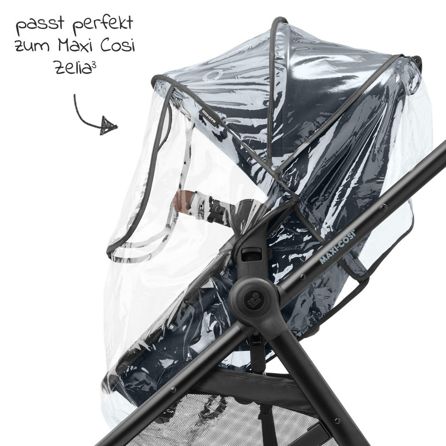 Maxi-Cosi Regenschutz für Kinderwagen Zelia³ aus transparentem PVC - Bild 2