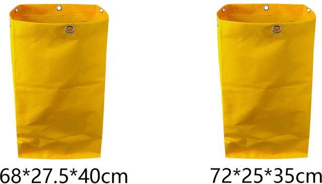 Serene Homes Reinigungswagentasche für Hotelservice und gewerblichen Einsatz, Farbe: Orange, B/T/H: 68 x 27,5 x 40 cm - Bild 1