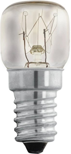Eglo Hochvolt-Halogenlampe E14 mit 15 W, 2200 K Warmweiß, Transparent - Bild 1