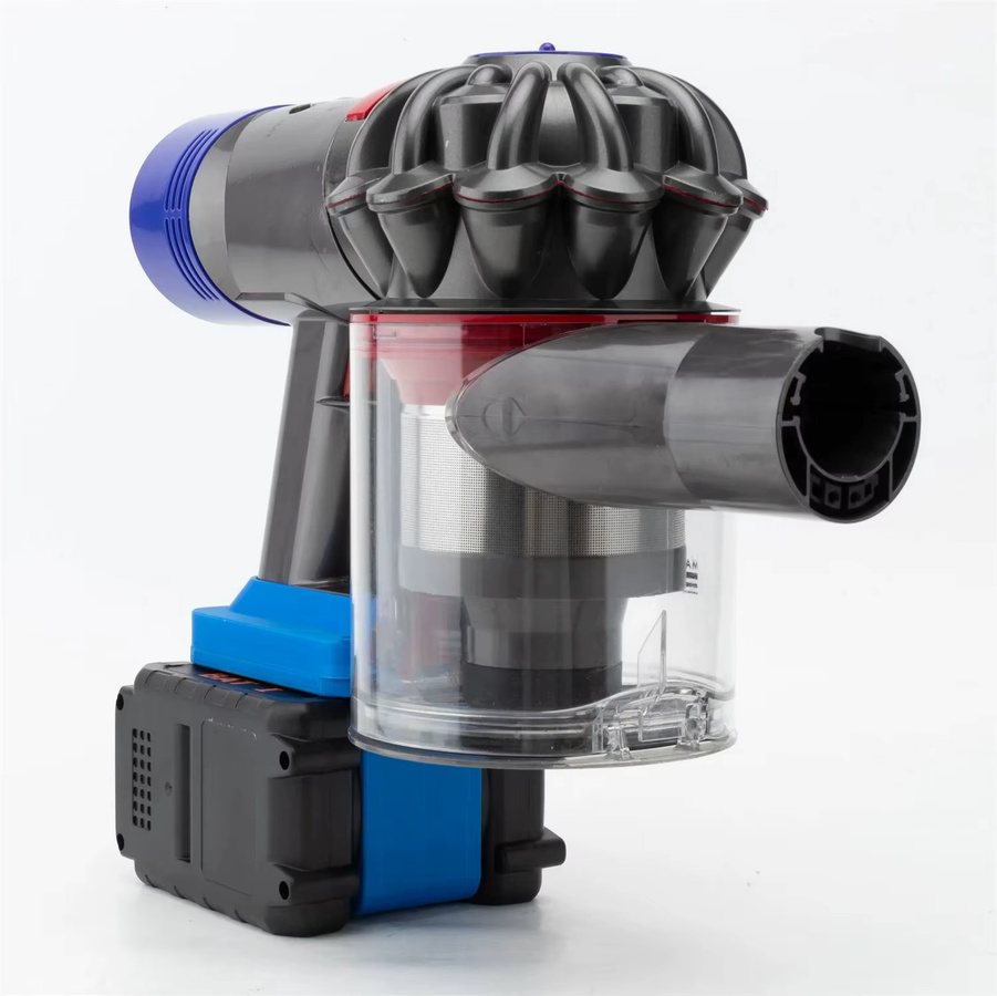 Makita Akku-Konverter für Dyson V7 V8 Staubsauger zur Umrüstung von 18V-Akkus, Multicolor - Bild 2