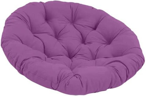 Rundes Sitzkissen Miro für Eierstühle und Hängematten, wasserabweisend, violett - Bild 1