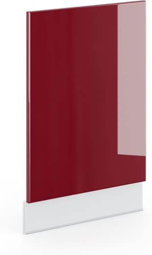 Vicco Geschirrspülerfront Fame-Line Bordeaux Hochglanz Breite: 45 cm - Bild 1