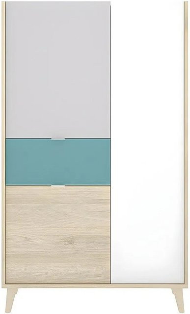 Vente-unique Sideboard Bica Mehrfarbig Breite: 80 cm - Bild 1