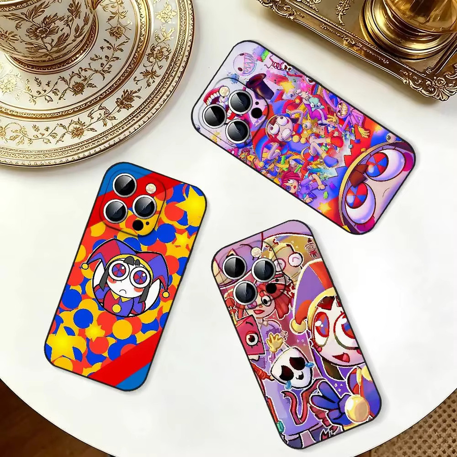 Anime The Amazing Digital Circus Handyhülle für Samsung Galaxy A37 A57 F06 M16 A26 A56 A36 A06 A35 A55 A25 A24 A15 A54 A34 A14 in Multicolour - Bild 3