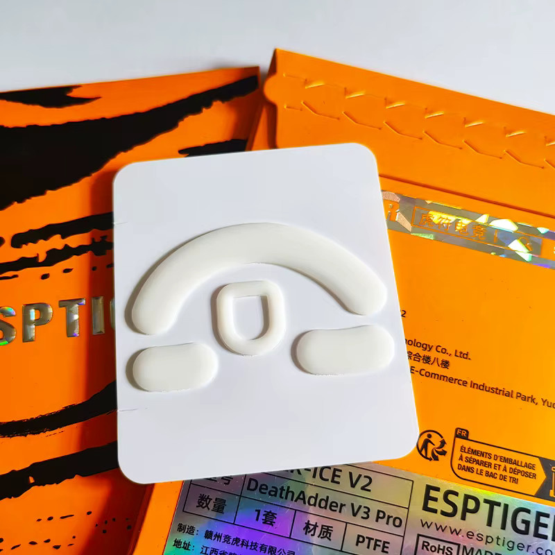 Original Esports Tiger Gaming ICE Version Mausfüße für Razer DeathAdder V3 Pro in Weiß - Bild 2