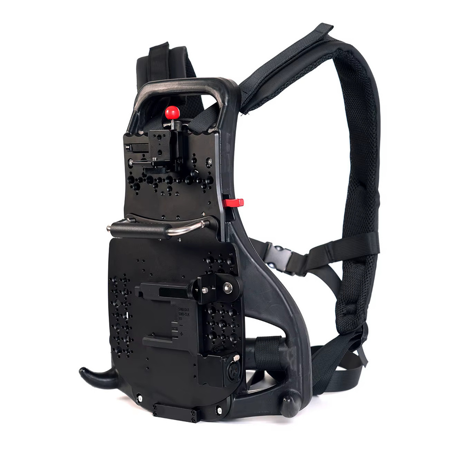 SZJELEN Akku-Rucksack in Schwarz mit Befestigungsplatte und XLR 3-Pin-Ausgang für V-Mount, B-Mount und Gold-Mount Kameras wie ARRI ALEXA 35, mini LF, RED, SONY und CANON - Bild 2