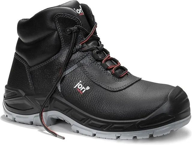 Elten Sicherheitsschnürstiefel Jo CHAMP Compo Mid ESD S3 in Schwarz, Größe 45 - Bild 1