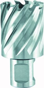 RUKO Kernbohrer HSS aus Edelstahl in Silber Durchmesser: 31 mm mit 30 mm Weldon Aufnahme - Bild 1
