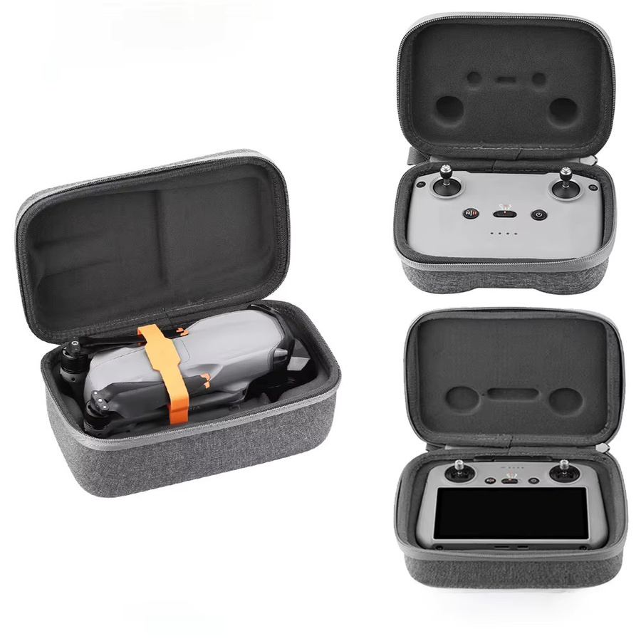 MYOBO Aufbewahrungstasche für DJI Air 3s Fernbedienung RC-N3 und RC 2 Controller in Grau - Bild 1