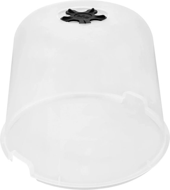 Elho Anzuchthaube Green Basics Transparent für Gemüse, Kräuter und Pflanzen, Durchmesser: 30 cm, Höhe: 23 cm - Bild 1