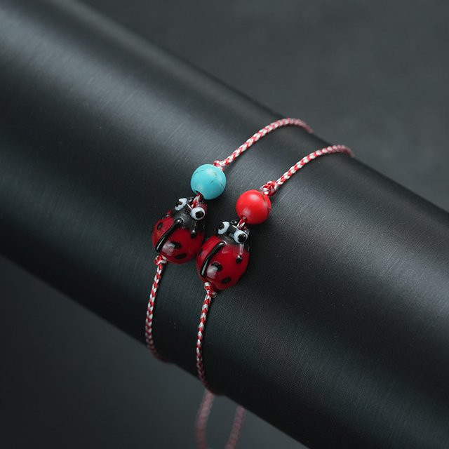 Noter Armband, Howlith-Stein, Unisex, Bunt - Bild 1