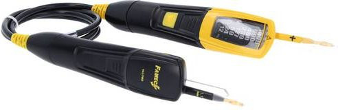 KS Tools Spannungsprüfer mit Schutzisolierung und LED-Anzeige, zweipolig, mit akustischem Alarm, gelb, 12-1000 V - Bild 1