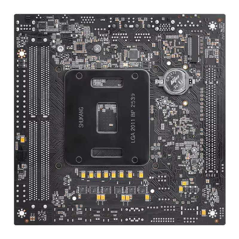 YiHESZ X99 Motherboard C612 LGA 2011-3 Mini-ITX in Schwarz mit Dual 10GB Ethernet, DDR4-Unterstützung und M.2 NVME - Bild 5