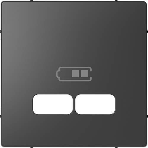 Merten Abdeckung System Design in Anthrazit MEG4367-6034 - Bild 1