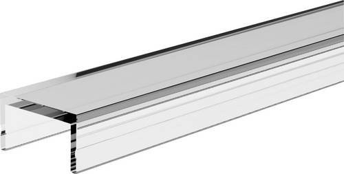 EVN KAK 100 Profil-Cover Ersatzteil aus Kunststoff in Transparent, Länge: 1000 mm, Breite: 15 mm - Bild 1