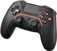 Deltaco Wireless Bluetooth Controller für PS4 und PC in Schwarz (GAM-139) - Bild 1