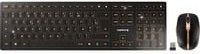 Cherry JD-9100FR-2 Kabelloses Tastatur-Maus-Set mit AZERTY-Layout in Schwarz und Bronze, Bluetooth und USB-C Verbindung - Bild 1