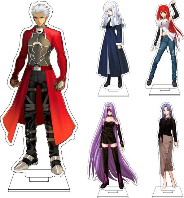 Bandai Fate/stay night Acryl-Figur Standplatte, 16cm - Bild 1