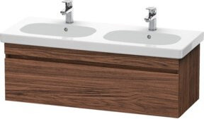 Duravit Waschtischunterschrank DuraStyle in Nussbaum dunkel, wandhängend, B/T/H: 115 x 45,3 x 39,8 cm - Bild 1