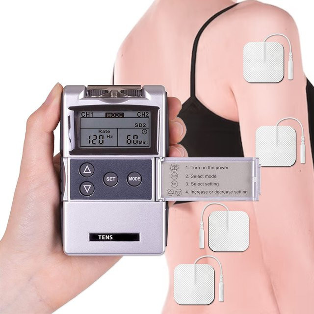 JBMBHC Elektrischer Muskelstimulator TENS Unit, Physiotherapie-Gerät - Bild 1