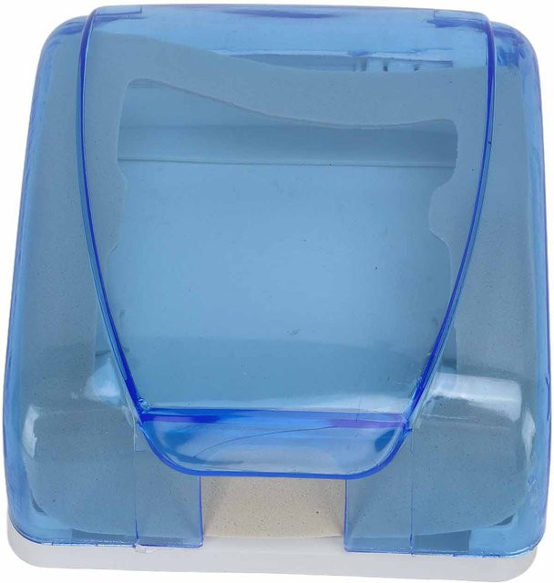 OutsideWorld Wasserdichte Schutzbox für Universal 86 Typ Steckdosen und Wandschalter, Transparent Blau - Bild 1