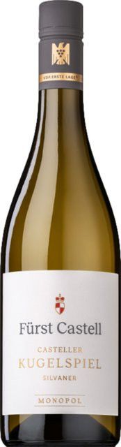 Fürstlich Castell´sche Domäne Kugelspiel Silvaner Weißwein, Franken, 2023, trocken, 0,75 l - Bild 1