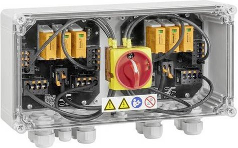 Weidmüller Generatoranschlusskasten PVN DC 3I 3O 2MPP SW SPD1R CG 11 in Transparent - Bild 1