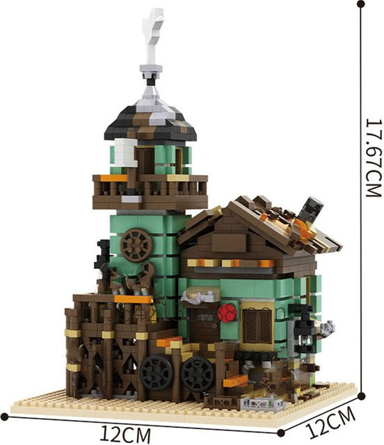 RCDRIFT Fischerhütte, Bausteine, Architekturstil - Bild 1