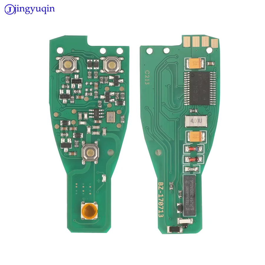 Jingyuqin NEC System Smartcard Fernbedienung Autoschlüssel für Mercedes Benz C E S Klasse CLS mit Doppelbatterien 315/433MHz - Bild 4