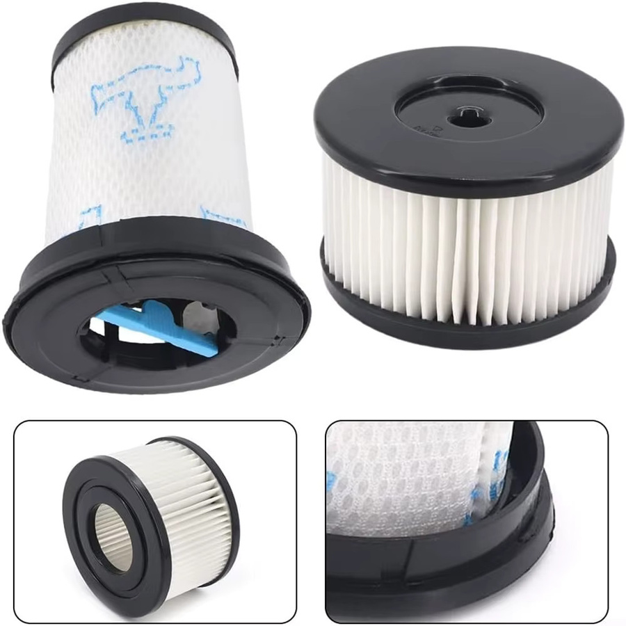 BPfire Reinigbare Motorfilter vorne und hinten für Staubsauger Air 760, RH9571, RH9572, RH9574, RH9590, ZR009003, ZR009004 in Weiß - Bild 2