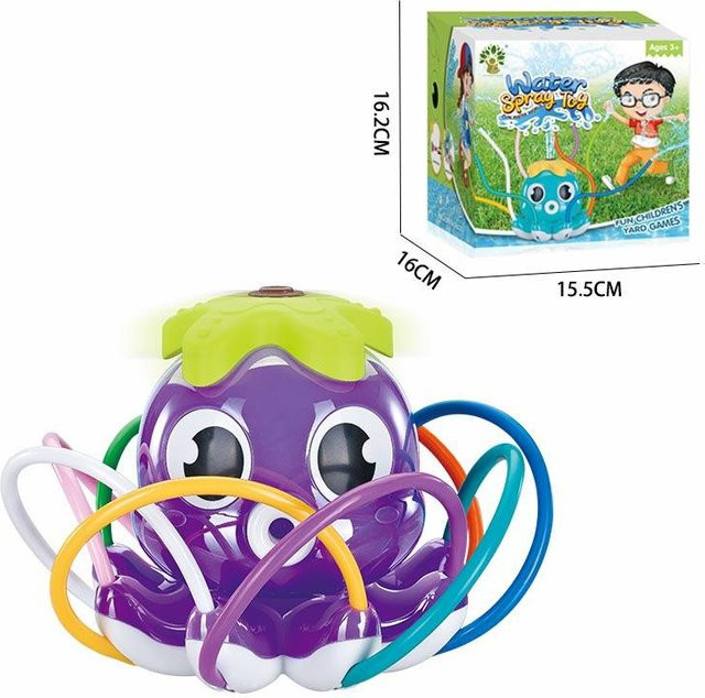XDR Wasserspielzeug Sprinkler, Rotierender Sprühkopf, Krake, ab 12 Jahre - Bild 1